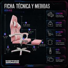 INSTIGO Home Office Chairs - Pink - View 3