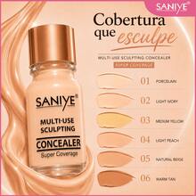 SANIYE corrector líquido R1186 De Textura Ligera A Prueba De Sudor ,Corrector De Imperfecciones - 07 - Ver 2