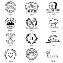 Custom Branding Iron, Branding Iron Stamp For Food, Bread,Burger Brand Iron Custom, Branding Iron For Burger, Personalized Brass Stamp-Round 5CM - Multicolor - View 5