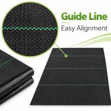 Naturepeak Fabric Membrane Garden Ground Cover Mat-Heavy-Duty, Weather-Resistant Gardening Cover Fabric - A - View 5