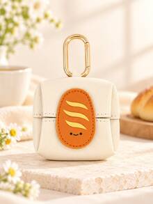 Mini Keychain Storage Bag, Cute Earphone Storage Pouch, Fruit Pattern Coin Purse, Portable Small Zipper Pendant Bag, PU Leather Mini Storage Box, Compatible With Airpods Earphones, Keys, Coins, Cute Gift Accessory For Women And Girls - View 13