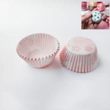 100pcs Random Color & Pattern Cupcake Liners, Oil-Proof Muffin Paper Baking Cups, Disposable Cake Wrappers For Home Baking Party Decor - View 32