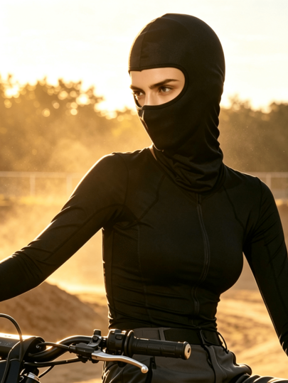 1pc/2pcs/6pcs Sun Protection Balaclava Mask, Unisex, Lightweight UV Protection, Full Face Coverage For Summer, Suitable For Outdoor Motorcycle Use