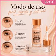 SANIYE R1186 Light Texture Sweatproof Liquid Concealer, Blemish Corrector - 04 - View 3