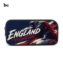 Lion Football 2D Print 3 Pieces Backpack Set, Large Capacity Backpack With Crossbody Bag And Pencil Case, Side Elastic Mesh Pocket For Water Bottle, Wide Breathable Adjustable Shoulder Straps, Passionate Fan Style Daily Commute Travel Casual Storage Bag - Printed Bag - View 13