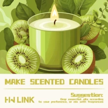 HWLINK 10ml Kiwi Fragrance Oil, Fruit Scent, Holiday Gift, Long-Lasting Fragrance, Car Aromatherapy - فاكهة الكيوي - مشاهدة 6