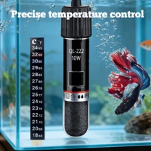 2/1入 魚缸USB加熱棒+溫度貼紙，石英防爆材質，迷你熱帶魚 26°C 自動溫度控制器，保護魚類健康，10瓦設計，適用於魚缸與家用魚缸 - 彩色 - 查看 16