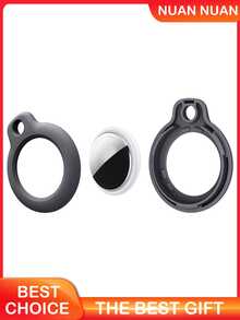 1pc AirTag Protective Case, Compatible With 2nd Gen (2026 Model) And 1st Gen AirTag, Shockproof And Scratch-Resistant, Neutral Style Keychain, Suitable For Keys, Luggage, Bags, Multi-Color Options Pet Tracker Protective Case - Multicolor - View 7