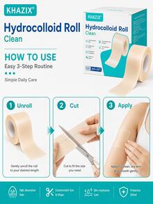 Silicone Scar Care Patch, Soft And Conformable, Trimmable And Portable Design, Daily Skin Care Patch, Thin And Adherent, Resistant To Displacement, Unisex - View 4
