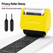 4pcs/10pcs Set Roller Stamp With Refillable Ink, Portable Anti-Loss Marker For Books And Bags, Anti-Theft Identification Marker, Home Office School Supplies, Back To School Gift - A - View 13