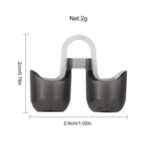 3pcs / 7PCS Anti-Snoring Nasal Dilators, Silicone Invisible Nose Expander, Nasal Congestion Relief Device, Washable And Reusable - Black - View 7