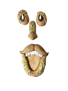 4pcs Tree Face Tree Monster Resin Figurines, Easter Outdoor Creative Resin Crafts Decoration, Exquisite - A - View 7