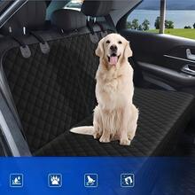 1pc Car Back Seat Dust-Proof Mat, Pet Seat Cover, Dog Seat Protector - A - View 2