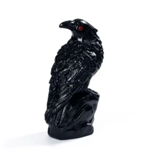 New Halloween Mini Skeleton Crow Decor Ghost Festival Witch Props Home Ornament Resin Craft - Multicolor - View 6