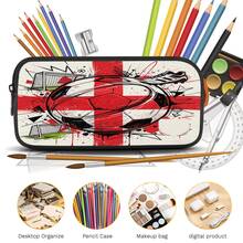 Graffiti Style Football 2D Print 3 Pieces Backpack Set Large Capacity Backpack With Crossbody Bag & Pencil Case Combination Side Elastic Mesh Pocket Water Bottle Holder Wide Breathable Adjustable Shoulder Strap Sports Fan Daily Commute Travel Leisure Storage Bag - Printed Bag - View 2