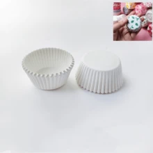 100pcs Random Color & Pattern Cupcake Liners, Oil-Proof Muffin Paper Baking Cups, Disposable Cake Wrappers For Home Baking Party Decor - View 25