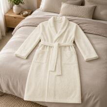 Bathrobe - Bej - Görünüm 2
