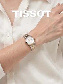 Quartz Watch For Women Two-Tone Gold Silver Stainless Steel Bracelet White Dial Roman Numeral Date Swiss Watch For Office Daily Dating Birthday - White - View 2