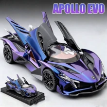 Apollo Sun God Luxury Sports Car Racing Simulation Children's Toy Car Model Boys Ornament - Multicolor - View 10