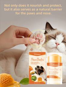 YEGBONG Pet Paw Balm - 30g. Balsem Pelembap dan Menutrisi untuk Kucing dan Anjing, Dirancang untuk Melindungi dan Menyembuhkan Cakar Mereka. - MultiWarna - View 1