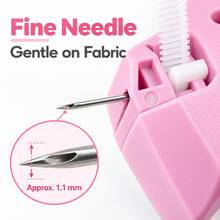 1pc Mini Sewing Gun For Clothing Repair, Fine Sewing Label Gun, Suitable For Clothing Sewing, Quilting, Hemming, Quick Sewing - Multicolor - View 4