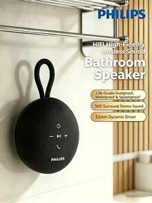PHILIPS TAS1120 Bluetooth Speaker, Computer Desktop Audio, Bass Subwoofer, High Volume, Long Battery Life, Mini Portable, Suitable For Car, Bathroom, And Cycling - View 1