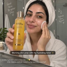 Moisturizing Brightening Toner 180ml, Improves Dryness And Peeling, Nourishes And Makes Skin Smooth And Soft, Shrinks Pores. Suitable For All Seasons And Times Of Day. Can Be Used As A Pre-Makeup Dampening Treatment. Suitable For Both Men And Women. - Other - View 5