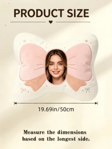 1pc DIY Customized Personalized Creative Pillow, Cushion, Gift For Girlfriend/Wife, Home Decor | Holiday Decoration | Wedding | Birthday Gift | Anniversary, Suitable For Halloween, Christmas, Thanksgiving, Valentine's Day - Multicolor - View 14