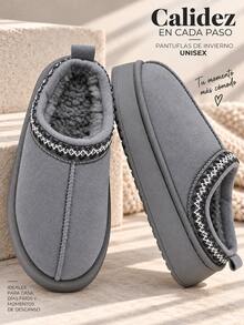 GETAC Women Home Slippers - Grey - View 2