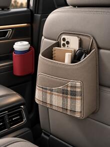 Multifunctional Car Cup Holder & Door Storage Organizer, Suitable For Front Door And Rear Seat Beverage Holder, Can Hold Water Bottles, Drinks, Phones And Small Items, Space-Saving Car Interior Storage Organizer, Universal Car Accessory - Multicolor - View 10