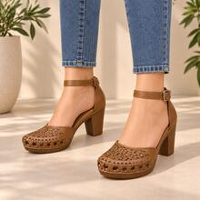 Women Pumps - Camel - View 1