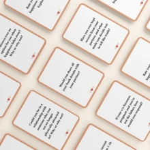 100 Topics For Date Night Couple Conversation Card Game, Meaningful Question Game, Perfect Gift For Christmas, Game Party, Engaging Interactive Tabletop Game For Adult Pair Holiday Gatherings - Multicolor - View 6