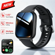 QAGSFLC Jam Tangan Pintar Olahraga Unisex Fashion Terbaru dan Mewah, Notifikasi Panggilan dan Pesan Nirkabel, Pedometer, Kalori, Pelacak Jarak, Berbagai Mode Olahraga, Kontrol Musik, Kamera Jarak Jauh, Pengingat Alarm, Bodi Logam Premium, Pengisian Daya USB, Jam Tangan Bisnis Kasual Multifungsi, Hadiah Liburan yang Sempurna - MultiWarna - View 2