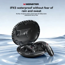 Monster Maxstar MQO37 Open Ear Earbuds, Bluetooth V6.0 Wireless Ear-Hook Headphones, ENC Call Noise Reduction, Game Low Latency, IPX5 Sweatproof, Touch Control, DT Directional Sound, Sports Running Cycling Earphones Compatible With IOS AndroidWindows - View 6