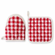 2pcs/Set Thickened Oven Mitt & Pot Holder Set, Heat-Resistant Non-Slip Kitchen Oven Gloves And Insulation Pads Duck-Bill Oven Mitts For Baking, Grilling, Microwave, Air Fryer, BBQ, Hot Pots, Pans, Trays, Home Kitchen & Holiday Cooking,Christmas Gift - View 14