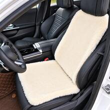 2Pcs/Set Universal Plush Car Seat Cushion, Warm Comfortable Seat Pad & Backrest, All Seasons Car Seat Cover - Multicolor - View 3