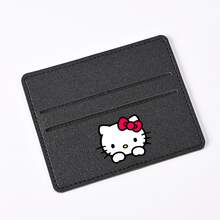 1pc Cute Sanrio Hello Kitty Card Holder, Women Fashion Mini PU Leather Card Wallet, Portable Slim Credit ID Card Case - Multicolor - View 14