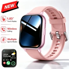 QAGSFLC Jam Tangan Pintar Olahraga Unisex Fashion Terbaru dan Mewah, Notifikasi Panggilan dan Pesan Nirkabel, Pedometer, Kalori, Pelacak Jarak, Berbagai Mode Olahraga, Kontrol Musik, Kamera Jarak Jauh, Pengingat Alarm, Bodi Logam Premium, Pengisian Daya USB, Jam Tangan Bisnis Kasual Multifungsi, Hadiah Liburan yang Sempurna - MultiWarna - View 7