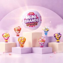 ZURU Kawaii Mini Bouquet Surprise Ball Series, Cute Miniature Animal Random Collectible - 1 Random Surprise Ball - View 6