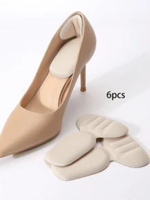1 Pair/2 Pairs Heel Pads Inserts, Suitable For Loose Shoes, Large Size Heel Pads, Unisex, Fill To Improve Shoe Fit And Comfort, Prevent Heel Slippage And Blisters, Shoe Accessories, Creative Gift - View 12