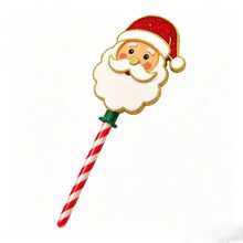 1pc Christmas Tap Wand Contactless Credit Card Magic Wand Tool 3D Christmas Magic Stick Non-Contact Payment Clip Credit Card Holder Access Card Holder Christmas Card Holder - Multicolor - View 5