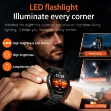 Smartwatch Baru 2026 (Dapat Menjawab/Melakukan Panggilan), Layar Bulat 1,5 Inci, Pelacak Kebugaran, Berbagai Mode Olahraga, Penghitung Langkah dan Kalori, Alarm, Kalender, Lampu LED, dan Fitur Lainnya, Kompatibel dengan Android dan iOS. - View 5
