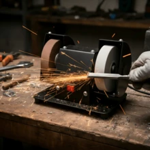 Bench Grinder - US A Type Plug(110-127V) - View 6