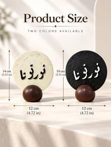 1pc Simple Yet Elegant Resin Ornament With Auspicious Meaning; A Beautiful Decorative Resin Piece For Home Decor, Interior Design, Tea Room Decoration, New Year's Gift, Or Christmas Present - A - View 7