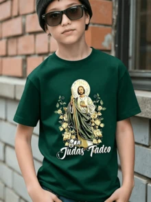 Tween Boys T-Shirts - Dark Green - View 5
