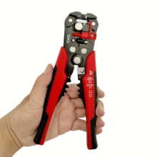 1pc Automatic Electric Wire Stripper, Multi-Function Cable Stripping Tool, Fast Stripping, Peeling, Crimping And Cutting, Manual Cable Crimping Pliers, Suitable For Electrician Work And Home Renovation - Wire Stripper - View 10