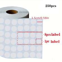 Self-Adhesive High-Tack Label Stickers, Multi-Purpose Daily Office Handwritten Self-Stick Labels, Diamond Painting Tool Storage Box Container Diamond Sorting, Differentiated Classification Index Sticky Notes - View 16