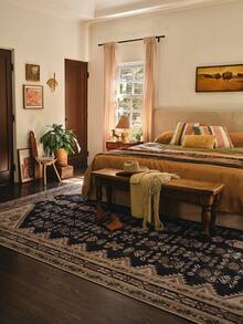 1 Buah Karpet Area Motif Totem Geometris Vintage Warna Beige, Bahan Kasmir Imitasi, Bentuk Persegi Panjang, Pola Bohemian Usang, Dapat Dicuci dengan Mesin, Cocok untuk Ruang Tamu, Kamar Tidur, Dekorasi Rumah Sehari-hari, Dekorasi Rumah Estetis - MultiWarna - View 7