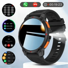 2026 New Smart Watch With LED Flash, Wireless Calling, Compatible With IOS/Android, Multiple Sports Modes, Alarm/Calendar, Pedometer, Photo/Music Control, And More. Great As A Family Gift. - View 1