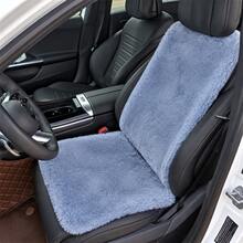 2Pcs/Set Universal Plush Car Seat Cushion, Warm Comfortable Seat Pad & Backrest, All Seasons Car Seat Cover - Multicolor - View 17